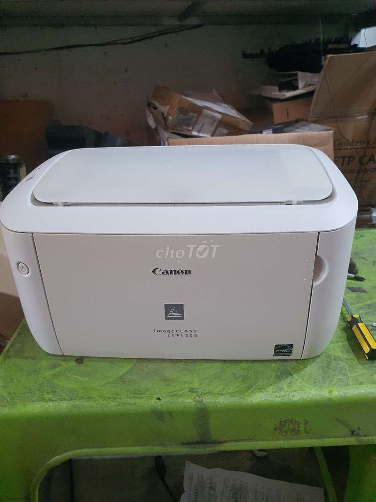 Máy in Canon LBP6000 Trắng. Mua bán Đồ dùng văn phòng tại Thành phố Sóc Trăng Sóc Trăng được đăng bởi Ngô hoàng thanh hình 1