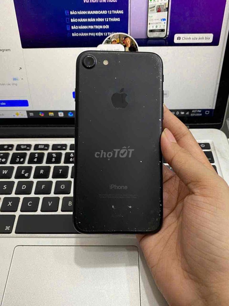 IPhone 7G 32G Đen LL/A -  Pin 100%  giá rẻ. Mua bán Điện thoại tại Quận 3 Tp Hồ Chí Minh được đăng bởi Tuấn Nguyễn hình 1