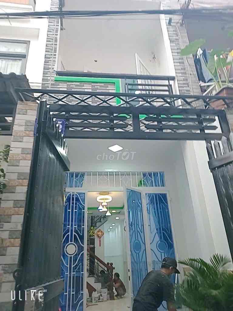 NHÀ MỚI NHỎ XINH,HẺM THÔNG, 33m2, 2 TẦNG, NHỈNH 3 TỶ