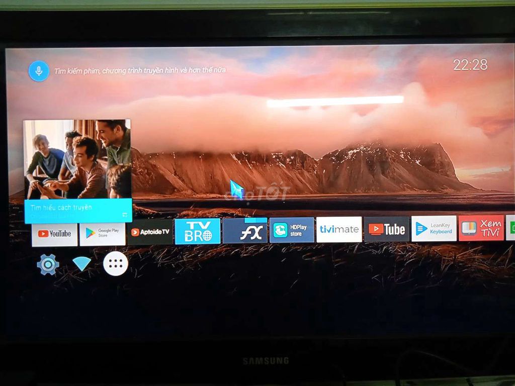 Android tv box qua sử dụng 7.1.2