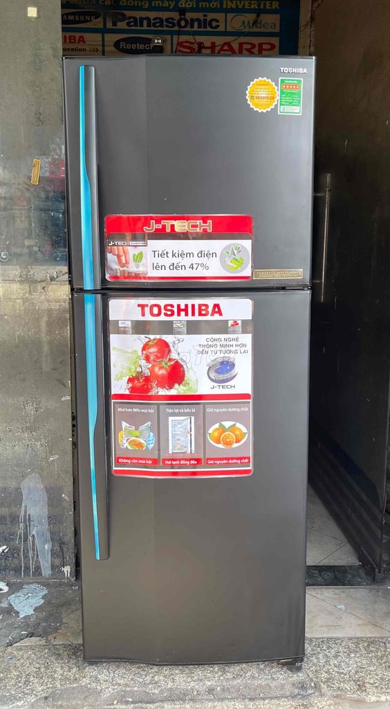 Tủ lạnh Toshiba 280 lít 🌸🐍🌼 êm lạnh tốt nhanh