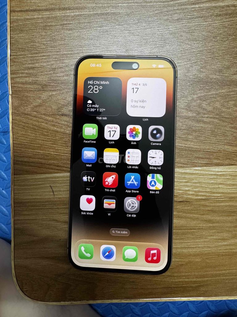 Apple iPhone 14 Pro Max 256GB Vàng. Mua bán Điện thoại tại Quận Long Biên Hà Nội được đăng bởi Nguyễn Thanh Tùng hình 1