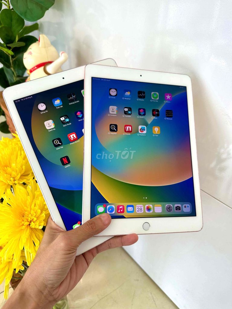 Apple iPad Pro 32GB Hồng Màn zin, dùng sim. Mua bán Máy tính bảng tại Thành phố Long Xuyên An Giang được đăng bởi phong LX  hình 1