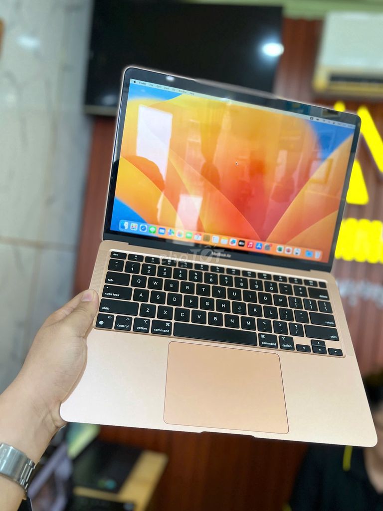 MACBOOK AIR M1 VÀNG HỒNG 8G 256G ĐẸP KENG ZIN