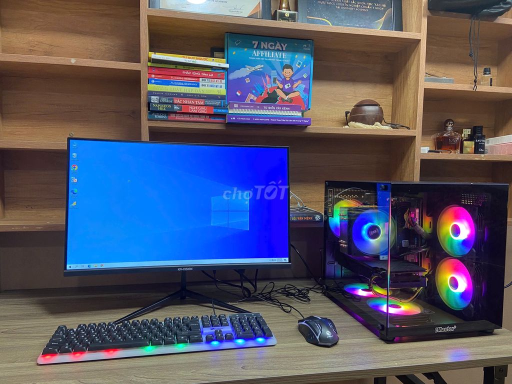 💯PC Gaming I5/16GB/256GB/ 36T Màn 24 Bảo Hành 24T💯