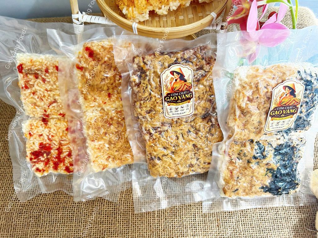 Cơm cháy Gạo Vàng chà bông 110gr. Mua bán Đồ ăn, thực phẩm và các loại khác tại Quận Bình Tân Tp Hồ Chí Minh được đăng bởi Gạo Vàng Foods hình 1