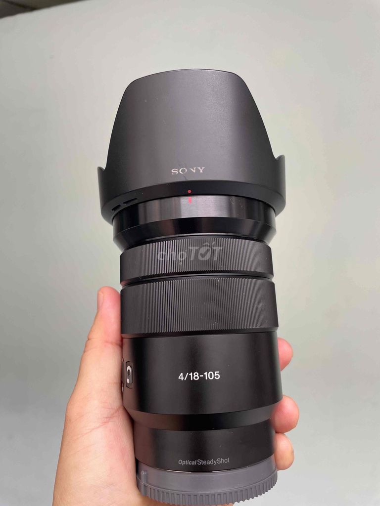 Ống kính máy ảnh Sony 18-105mm f4 Đen. Mua bán Máy ảnh, Máy quay tại Quận 3 Tp Hồ Chí Minh được đăng bởi huonglan Nguyễn  hình 1