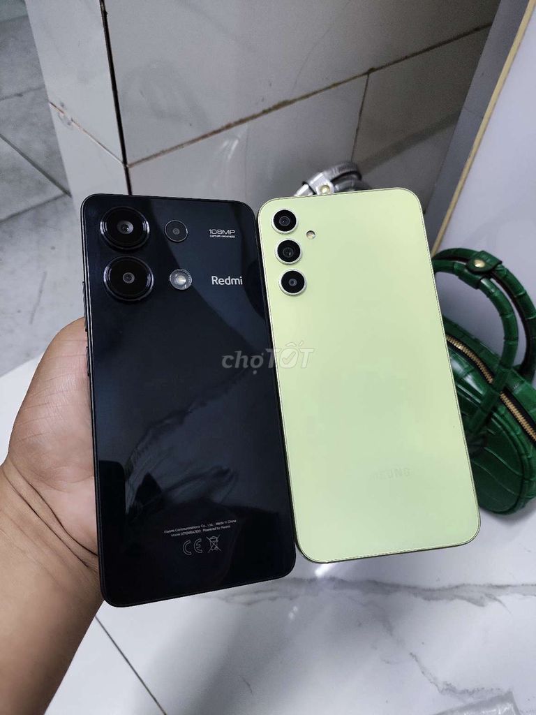 Cặp Redmi note 13 zin, Samsung A34-5G zin, có gl. Mua bán Điện thoại tại Quận 8 Tp Hồ Chí Minh được đăng bởi Thanh lý Smartphone  hình 1