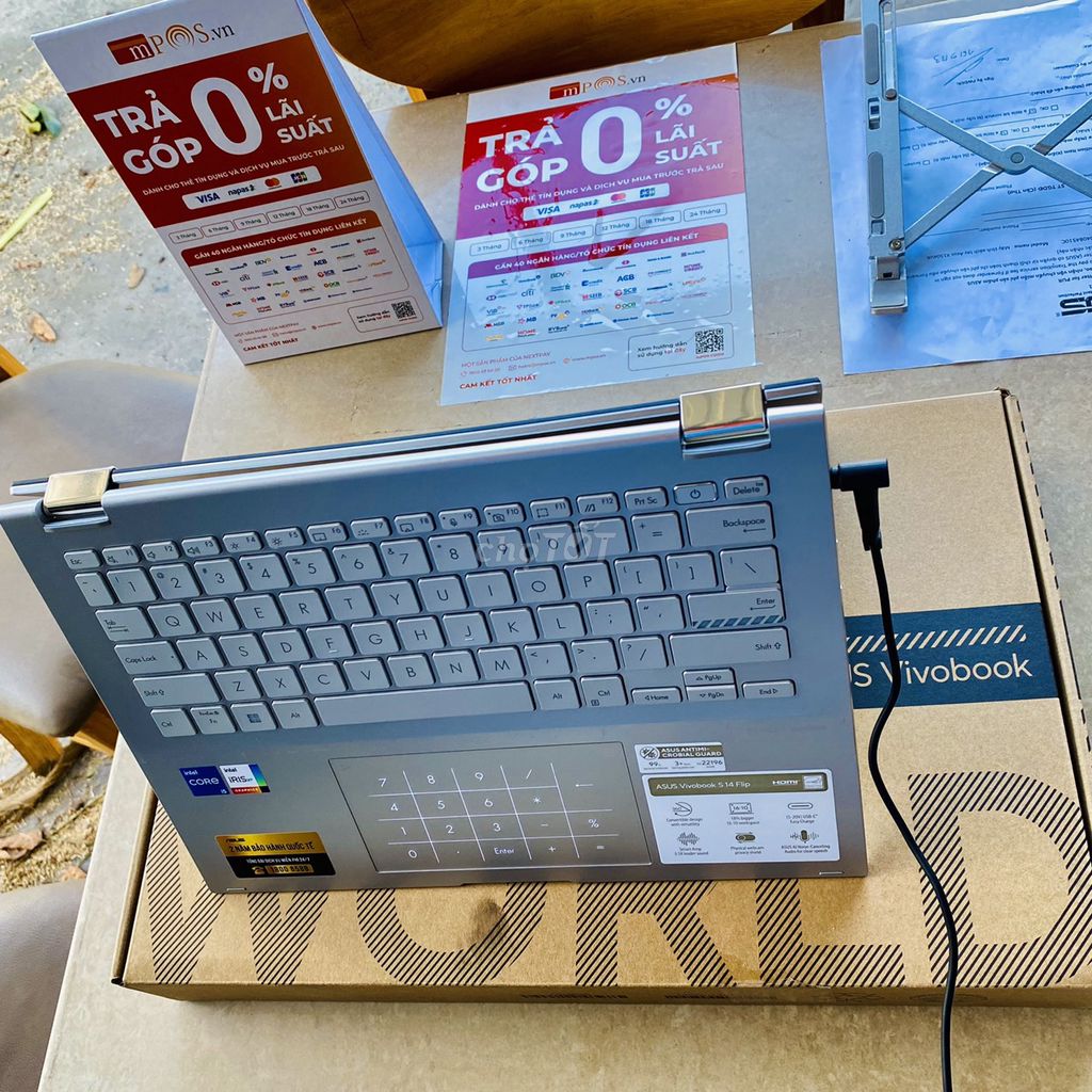Asus Vivobook S14 FLIP TP3402VA i5-13500H-16G-512G. Mua bán Laptop tại Quận Ninh Kiều Cần Thơ được đăng bởi Võ Diện hình 1