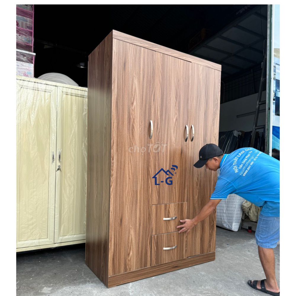 TỦ GỖ/TỦ QUÀN ÁO MDF/ TỦ GỖMDF/TỦ QUẦN ÁO/TỦ GỖ. Mua bán Tủ, kệ gia đình tại Thành phố Thủ Đức Tp Hồ Chí Minh được đăng bởi GIƯỜNG SẮT SƠN LÂM hình 1