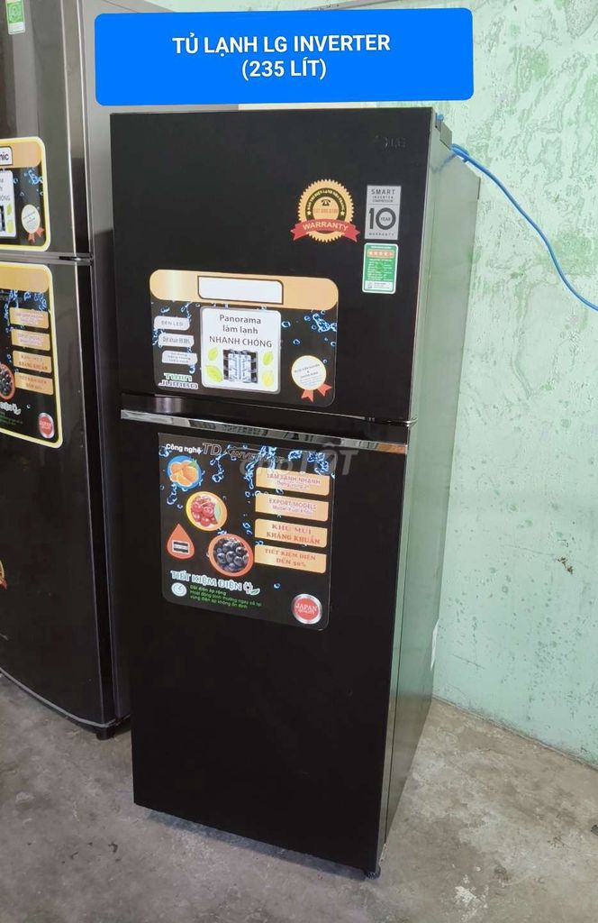 Tủ lạnh LG Inverter 235 Lít. Mua bán Tủ lạnh tại Thành phố Nha Trang Khánh Hòa được đăng bởi Bảo trì điện lạnh Nha Trang hình 1
