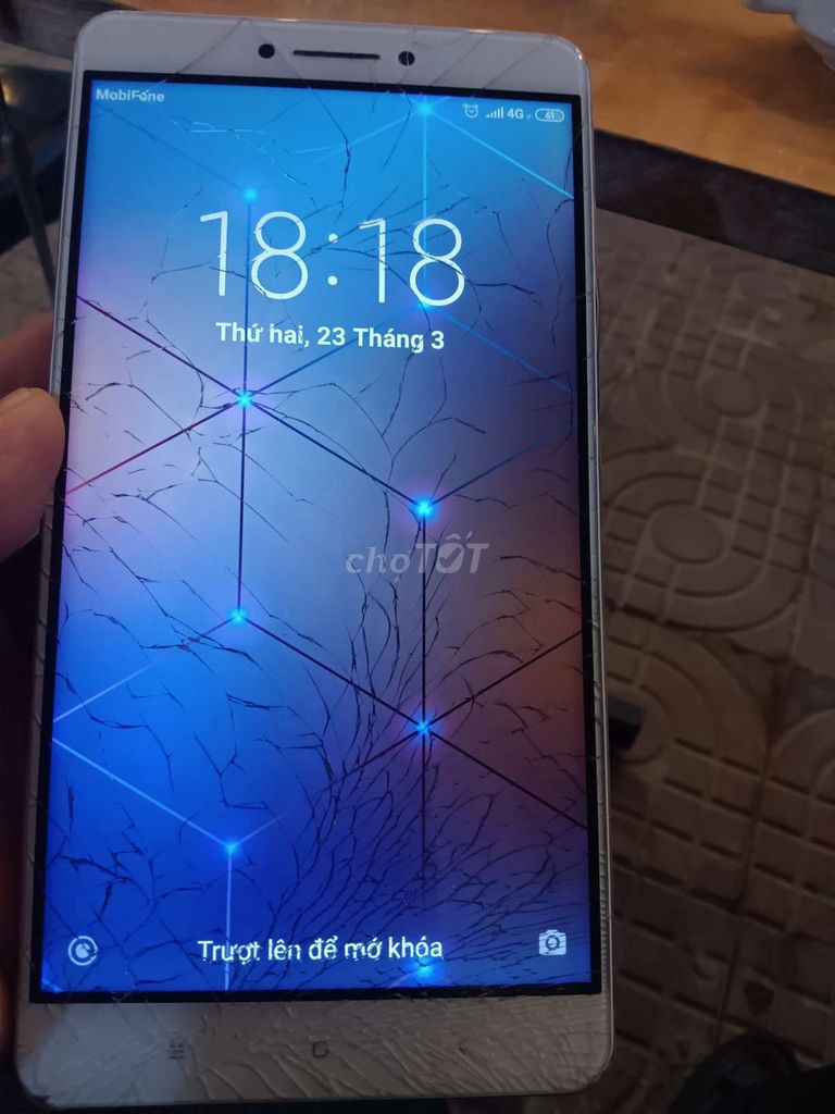 Xiaomi Mimax 1 Trắng Bể màn hình. Mua bán Điện thoại tại Thành phố Bạc Liêu Bạc Liêu được đăng bởi THÍCH BÁN LIỀN hình 1