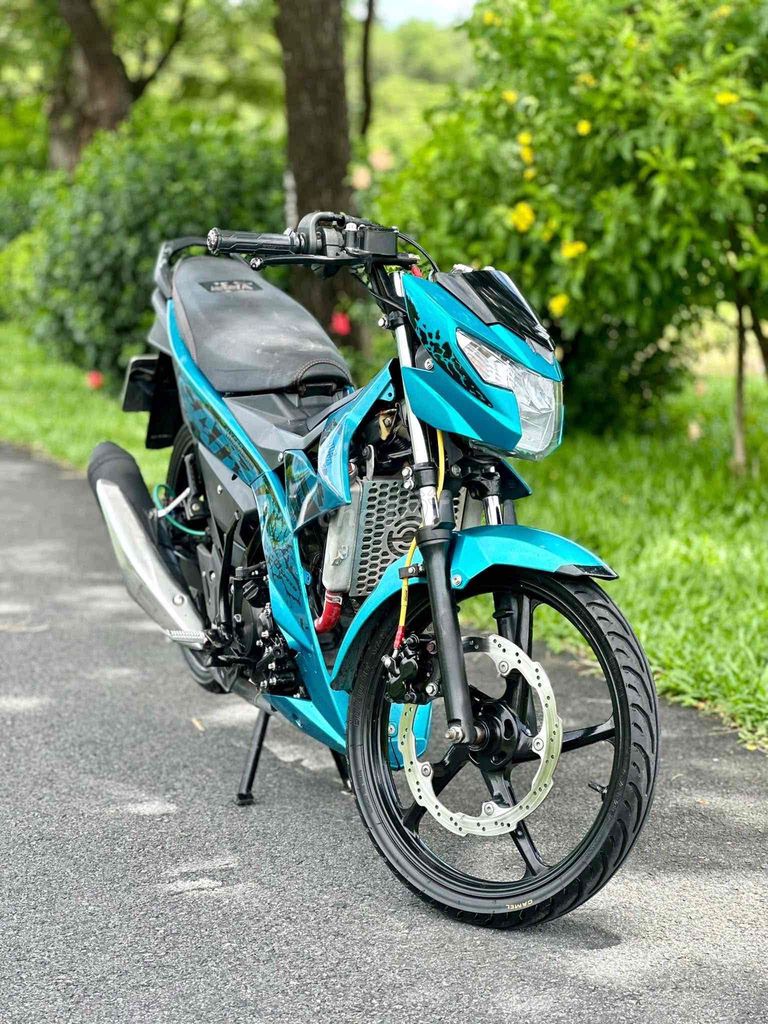 Satria siêu keng. siêu đẹp. máy cực chất. Mua bán Xe máy tại Quận Gò Vấp Tp Hồ Chí Minh được đăng bởi VESPA ĐỨC NGUYỄN  hình 4