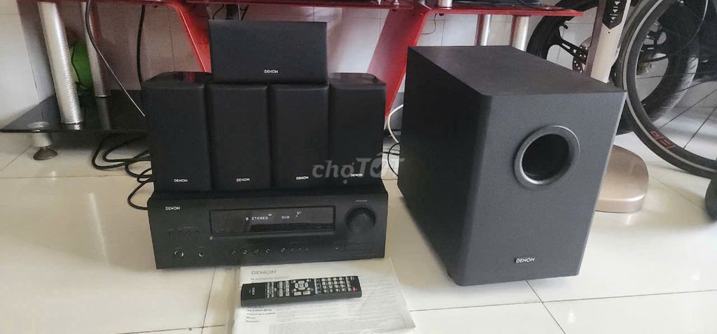 Bộ loa DENON Sys 5.1 và Receiver AVR 1312