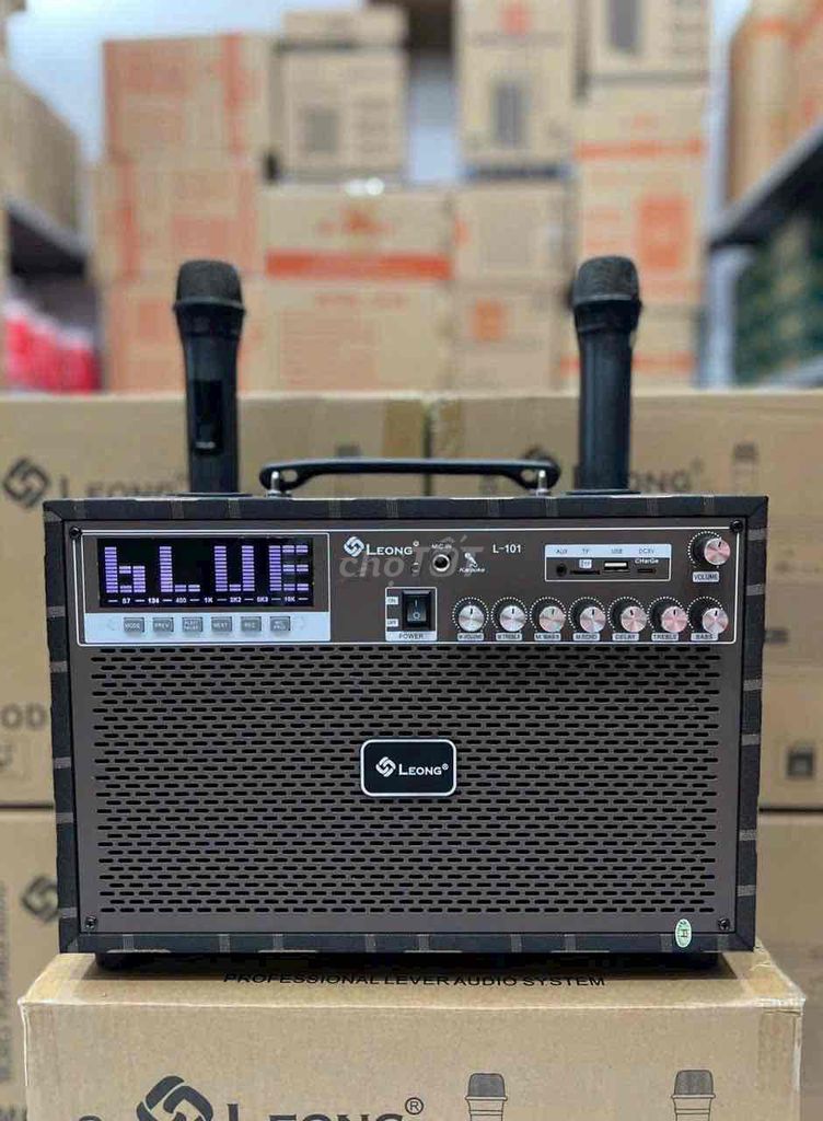 Loa xách tay Leong L101 âm thanh xuất sắc giá rẽ. Mua bán Tivi, Âm thanh tại Quận 8 Tp Hồ Chí Minh được đăng bởi Điện Máy Tiêu Dùng Ba Số Một hình 1