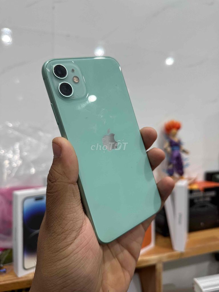 Apple iPhone 11 64GB Xanh ko face🍎🍎. Mua bán Điện thoại tại Quận Sơn Trà Đà Nẵng được đăng bởi phước tài hình 1