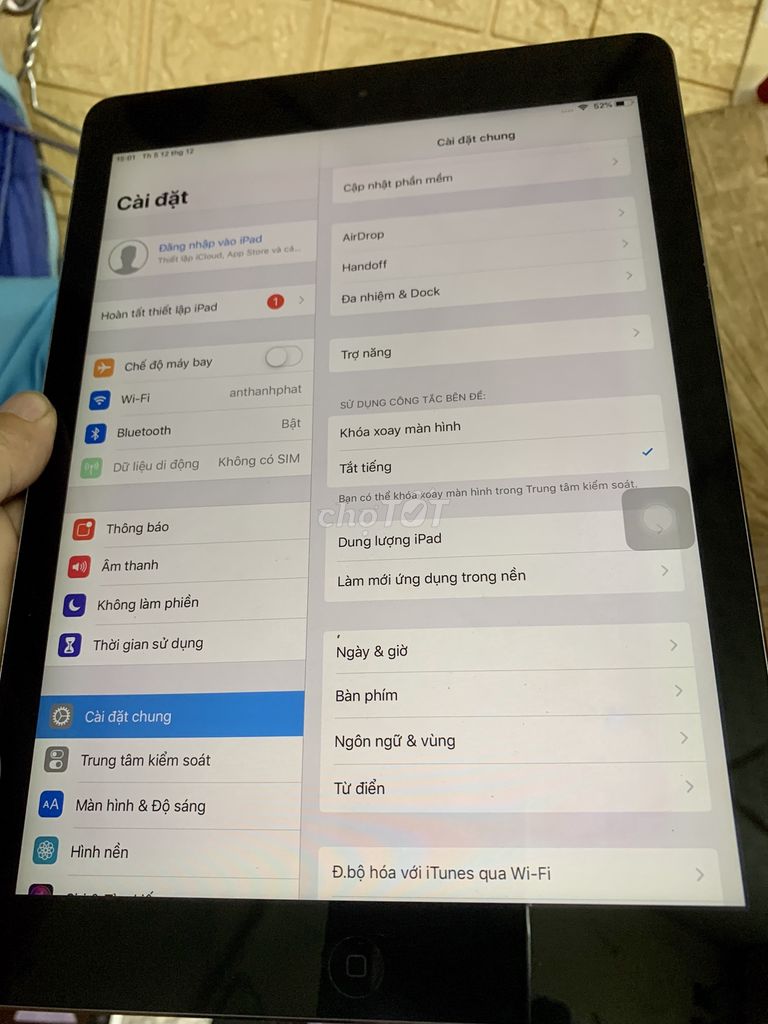 Bán iPad Airr 1 4G wifi 16GB zin Đẹp. Mua bán Máy tính bảng tại Quận 6 Tp Hồ Chí Minh được đăng bởi Thanh hình 3