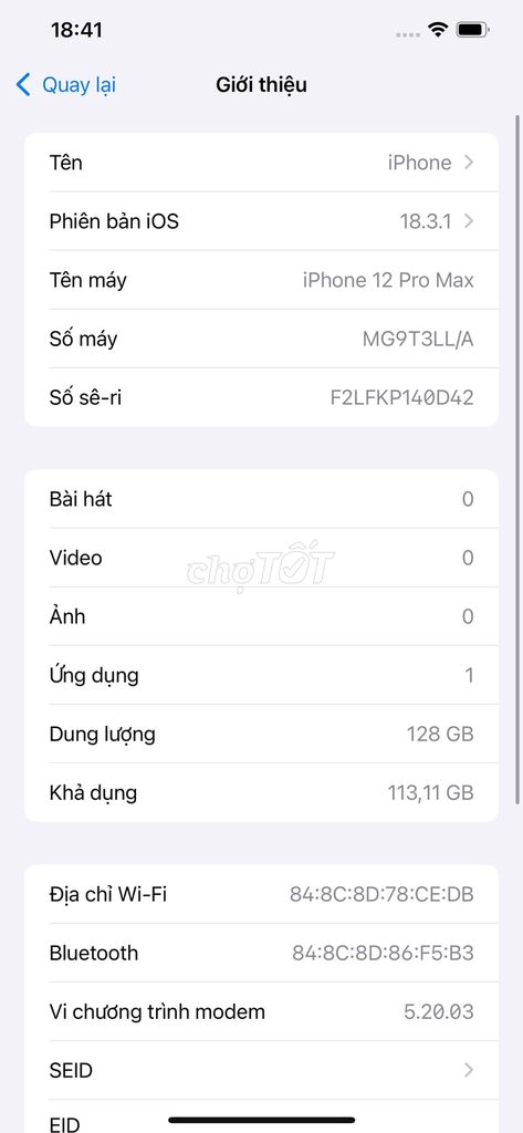 IPHONE 12 PRO MAX 128GB XANH CỰC ĐẸP