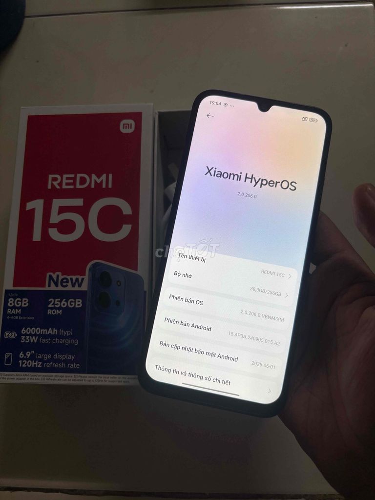 Xiaomi Redmi 15C 256GB Đen. Mua bán Điện thoại tại Huyện Hóc Môn Tp Hồ Chí Minh được đăng bởi Tuấn Đồ Dõm hình 1