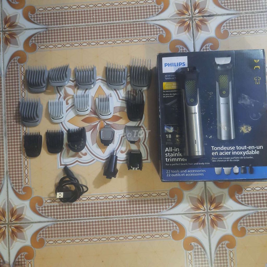 Tông đơ Philips Bạc Thép không gỉ. Mua bán Nội thất, đồ gia dụng khác tại Quận Lê Chân Hải Phòng được đăng bởi Phí Tiến Đạt hình 1