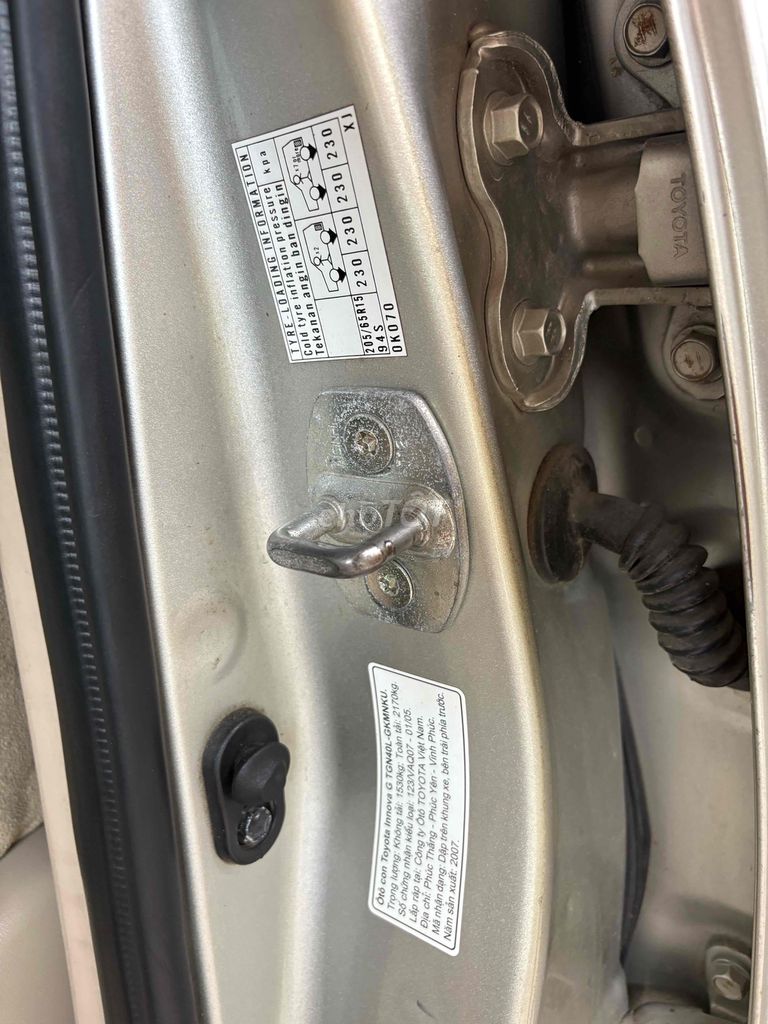 Toyota Innova 2007 G zin cọp, xe ông già chùm mềm. Mua bán Ô tô tại Thành phố Phan Thiết Bình Thuận được đăng bởi SANG hình 9