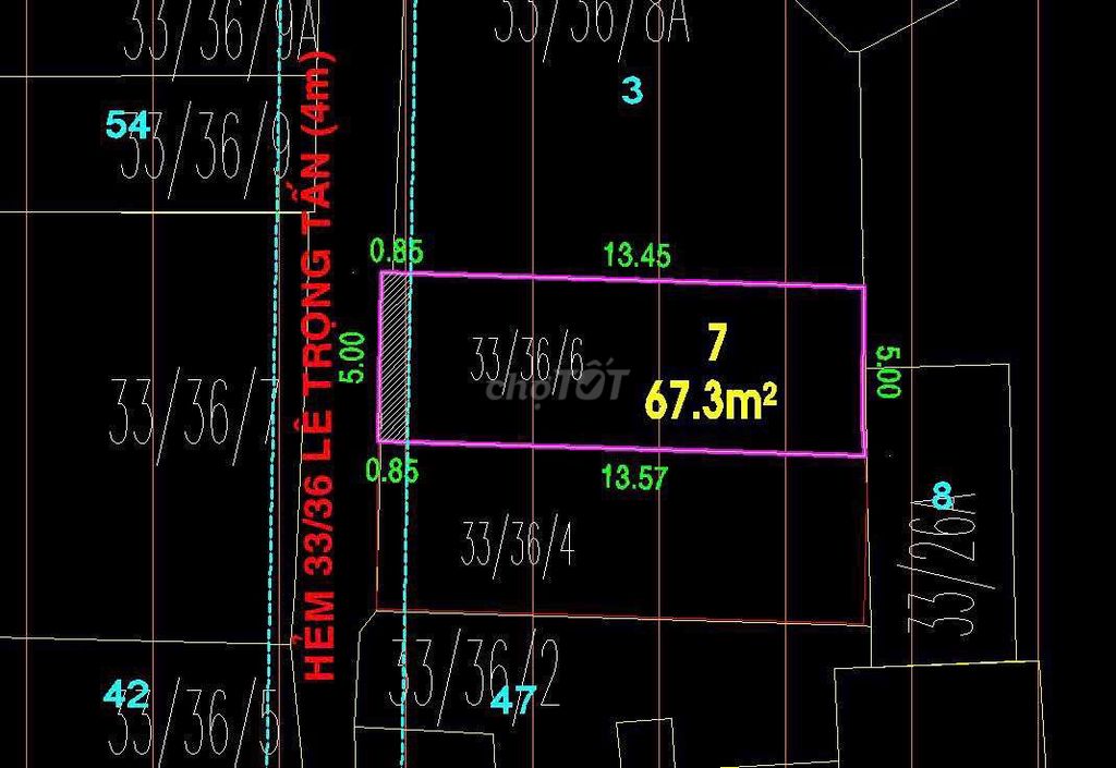 Bán dãy nhà trọ Lê Trọng Tấn, Tân Phú 5m x 15m