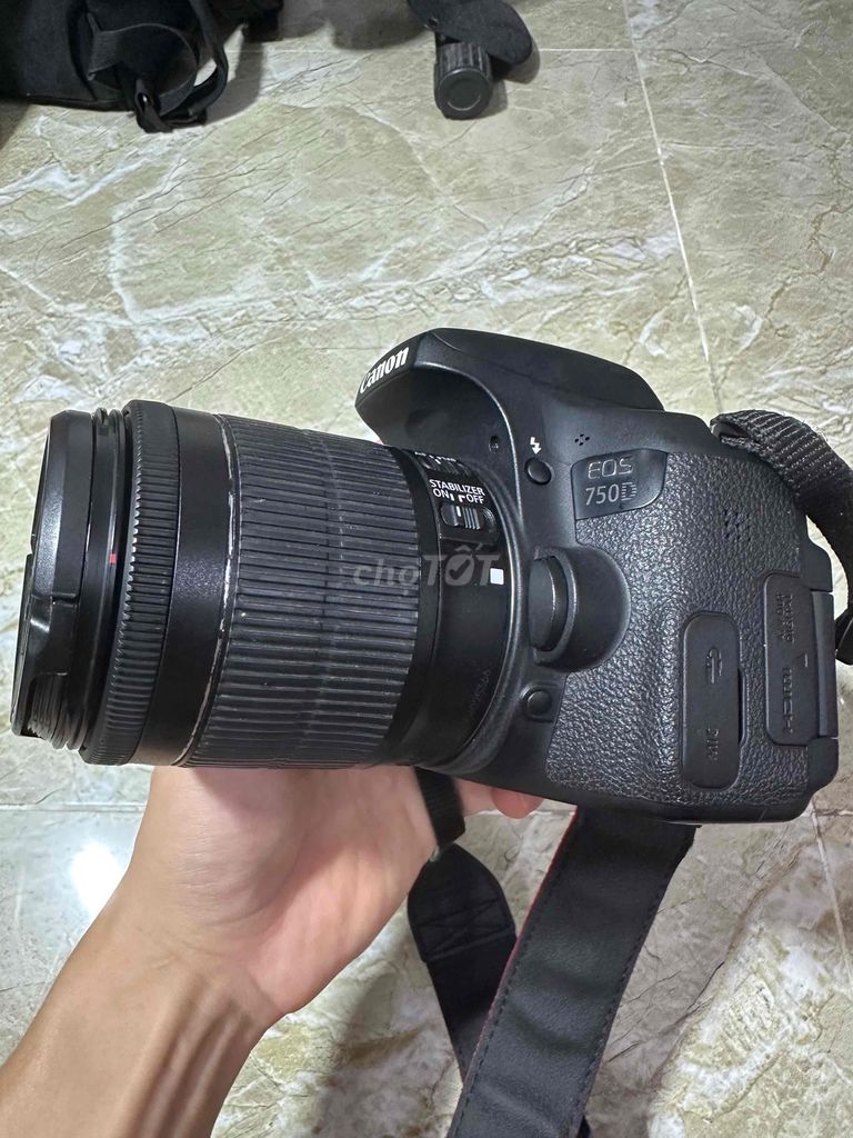 Máy ảnh Canon 750D Đen Đã sử dụng. Mua bán Máy ảnh, Máy quay tại Quận Tân Bình Tp Hồ Chí Minh được đăng bởi dung nguyen hình 1