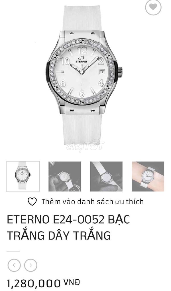 Đồng hồ đeo tay Eterno E24-0052 Nữ. Mua bán Đồng hồ tại Quận 7 Tp Hồ Chí Minh được đăng bởi Kanh hình 1