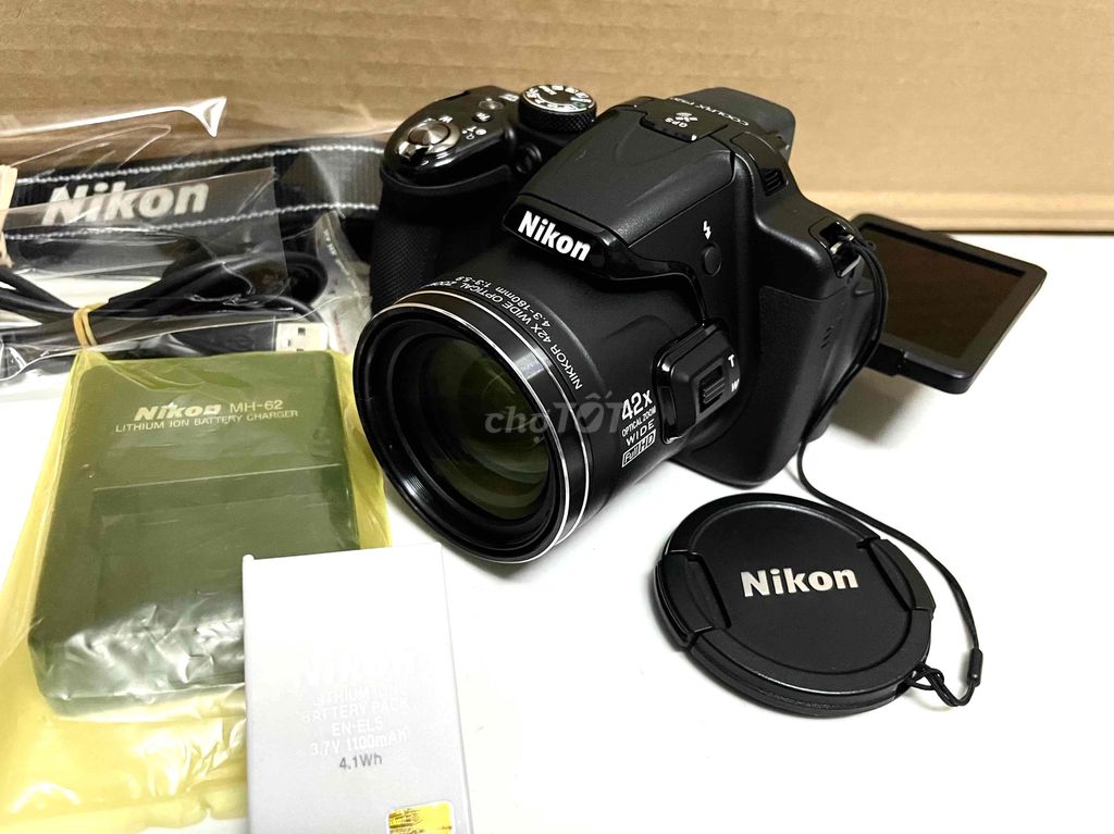 NiKon P520,18Mp,MH3,2”,42X FullHD,GPS,Mới,ShipMỹ🇺🇸