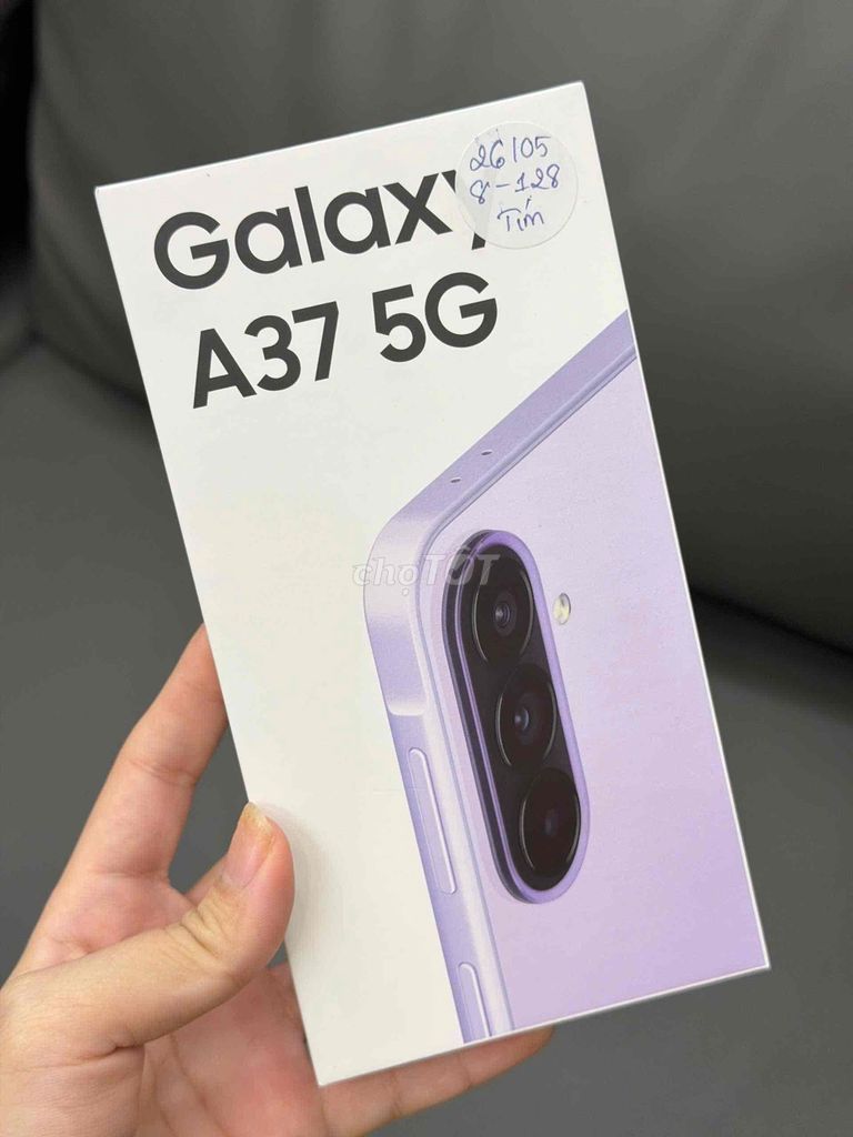 Samsung Galaxy A37 5G 8/128GB Tím TGDD New 100%. Mua bán Điện thoại tại Quận Ninh Kiều Cần Thơ được đăng bởi Thái Mobile hình 1