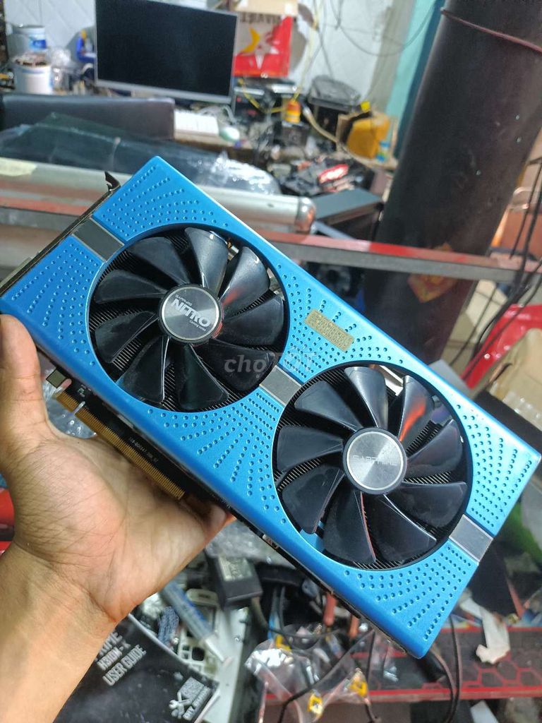Vga Sapphire RX 580 8GB thanh lý người dùng . Mua bán Linh kiện (RAM, Card...) tại Huyện Dương Minh Châu Tây Ninh được đăng bởi VI TÍNH NGUYỄN TÙNG  hình 1
