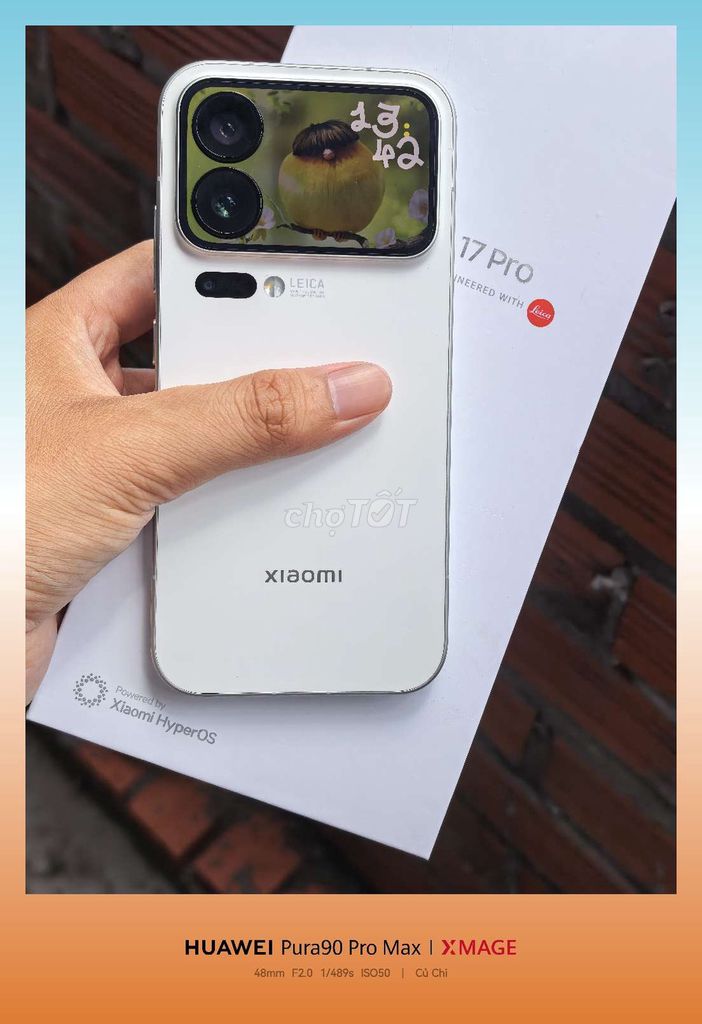 Xiaomi 17 Pro trắng xinh Tiếng việt. Mua bán Điện thoại tại Quận 6 Tp Hồ Chí Minh được đăng bởi thien hình 1