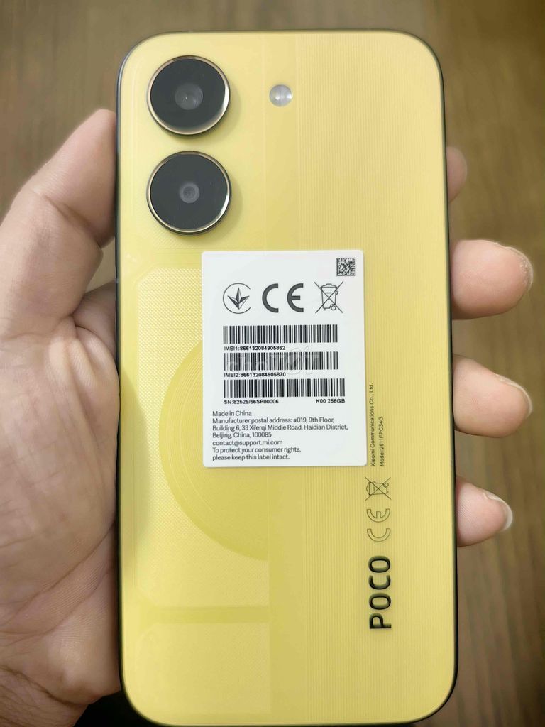 POCO X8 Pro 5G 8/256GB Vàng Like New. Mua bán Điện thoại tại Thành phố Nam Định Nam Định được đăng bởi Trí Dũng Store hình 1