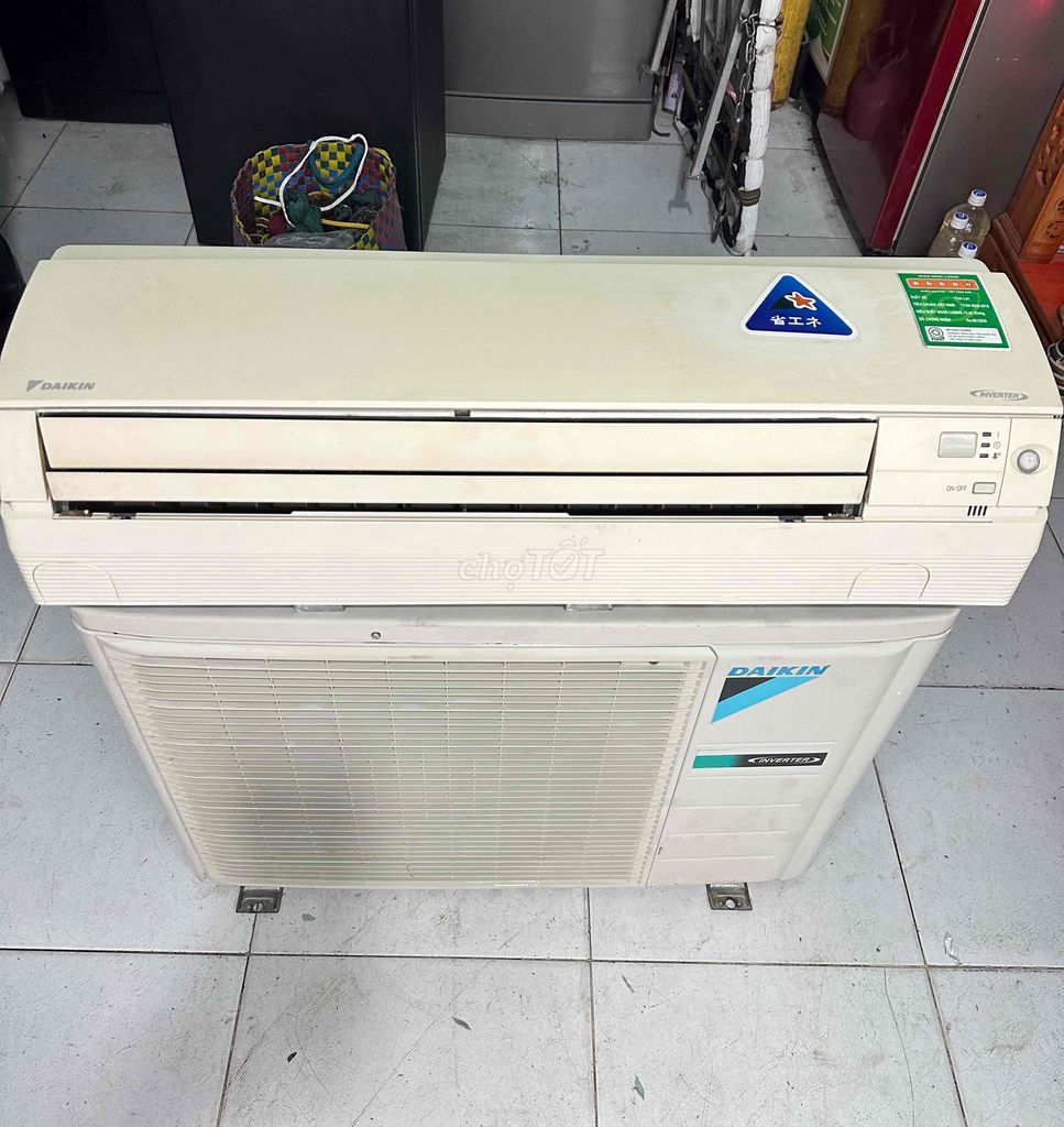 Máy lạnh Daikin Inverter 1 HP Trắng Thái Lan. Mua bán Máy lạnh, điều hoà tại Thành phố Biên Hòa Đồng Nai được đăng bởi Điện Lạnh Bá Trung hình 1