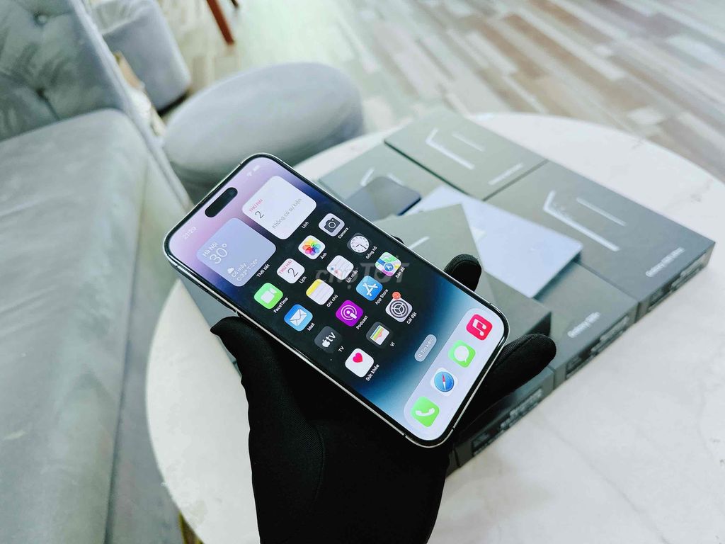 iPhone 14 Pro Max 128G Mỹ nguyên zin có Trả Góp. Mua bán Điện thoại tại Quận Hải Châu Đà Nẵng được đăng bởi Hoàng Anh Tuấn hình 1