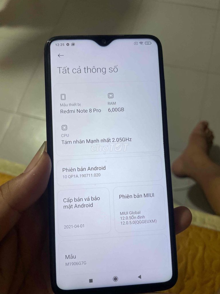 Xiaomi Redmi Note 8 Pro 64GB Xanh. Mua bán Điện thoại tại Huyện Hưng Nguyên Nghệ An được đăng bởi Quỳ Tú hình 1