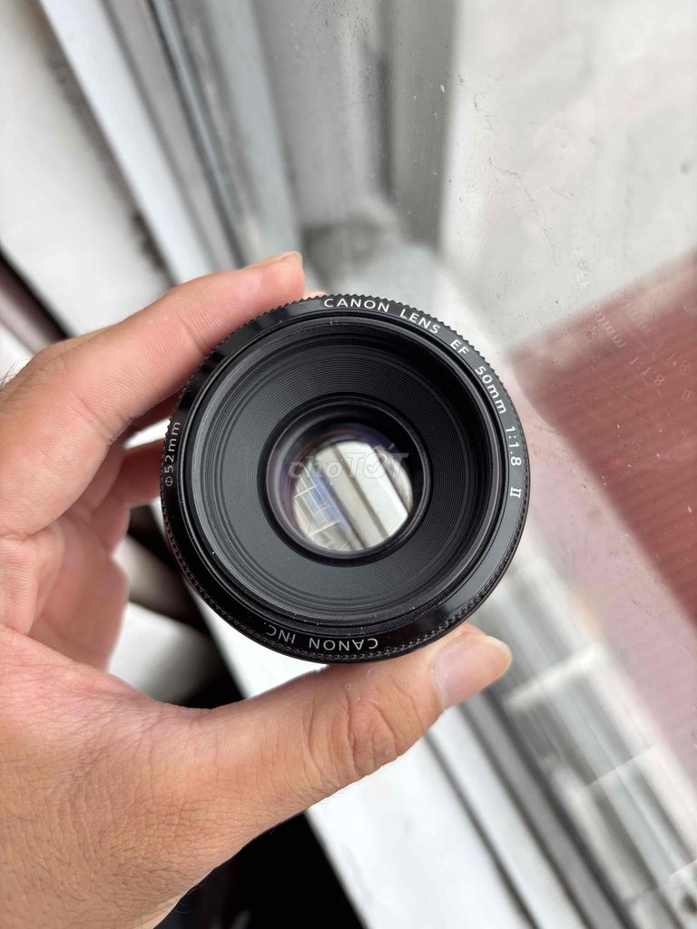 Ống kính Canon EF 50mm f/1.8 II Đen. Mua bán Máy ảnh, Máy quay tại Quận Lê Chân Hải Phòng được đăng bởi tuan nguyen hình 1