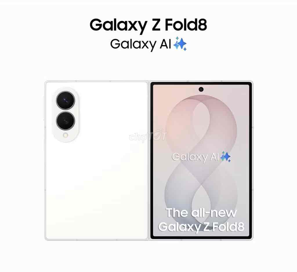 Samsung Galaxy Z Fold8 12GB/512GB Trắng likenew. Mua bán Điện thoại tại Quận Tân Bình Tp Hồ Chí Minh được đăng bởi Ngô Thiên Tân hình 1
