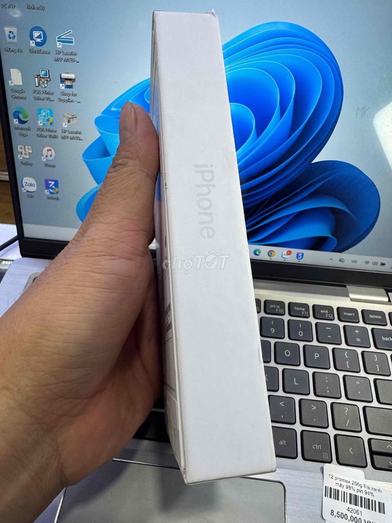Apple iPhone 17 Pro Max 256GB Trắng Mới. Mua bán Điện thoại tại Quận 6 Tp Hồ Chí Minh được đăng bởi QUỐC THIÊN BÁN GÓP 0 ĐỒNG  hình 1