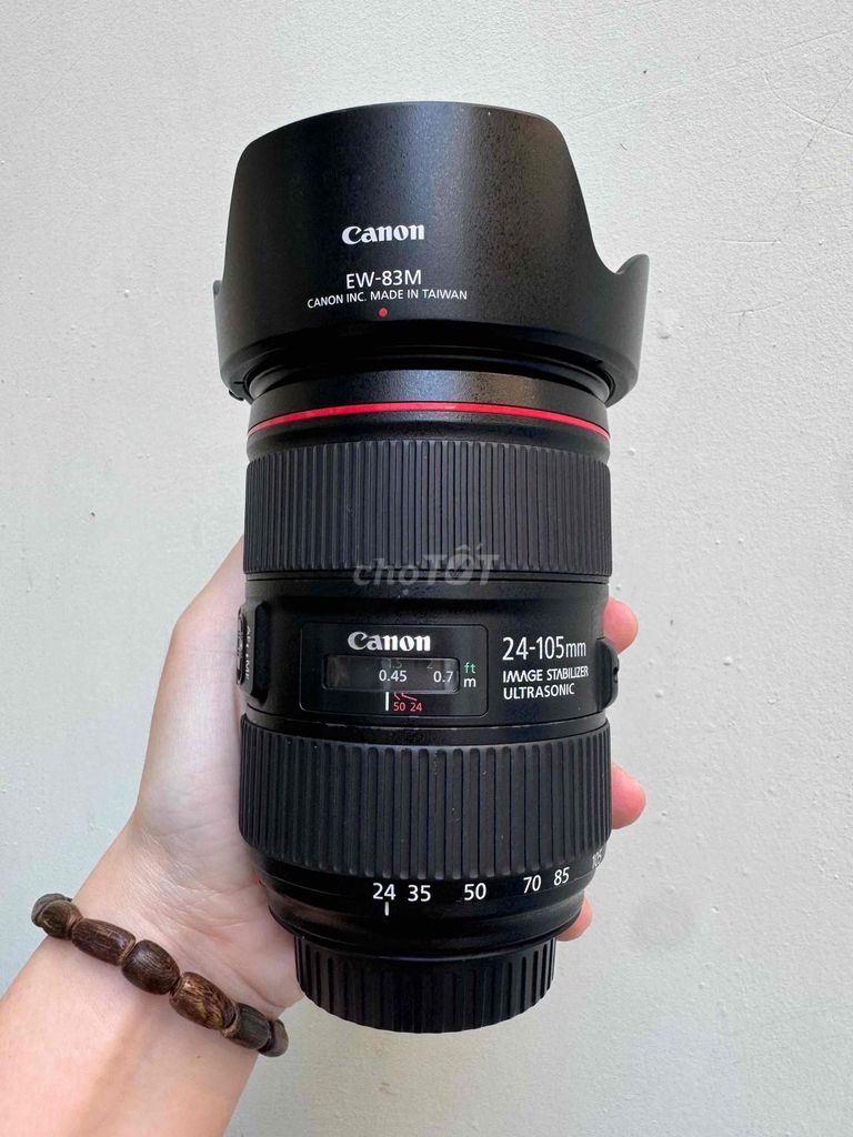 Canon EF 24-105mm F4 L IS II USM đẹp. Mua bán Máy ảnh, Máy quay tại Quận Bình Thạnh Tp Hồ Chí Minh được đăng bởi Teresa hình 1