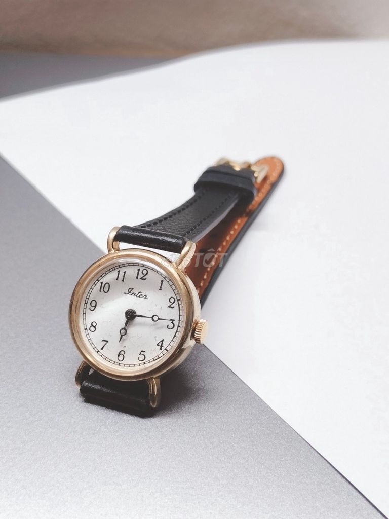 Đồng hồ đeo tay nữ cơ cót dây da bò. Mua bán Đồng hồ tại Huyện Bình Chánh Tp Hồ Chí Minh được đăng bởi MiMi Si Tuyển hình 1