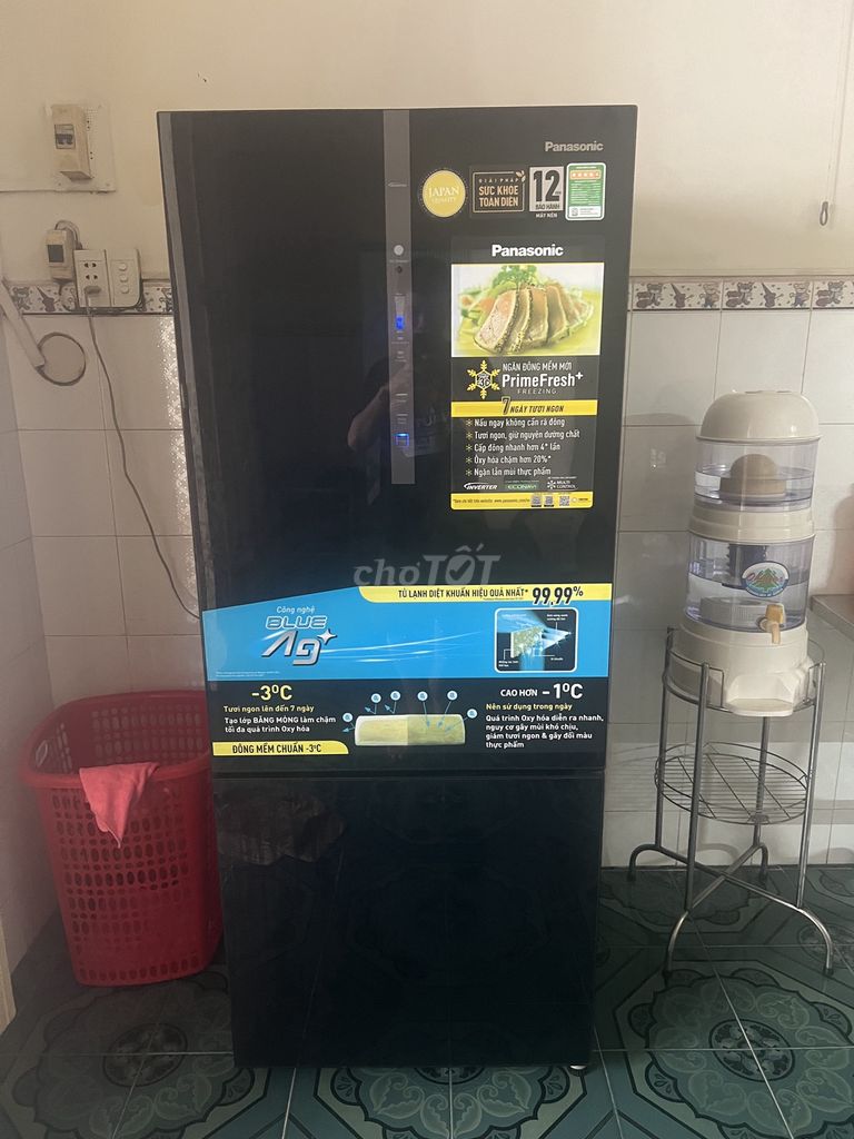 Tủ lạnh Panasonic NR-BX421W Đen 380L. Mua bán Tủ lạnh tại Quận Tân Phú Tp Hồ Chí Minh được đăng bởi Võ Anh Tuấn hình 1