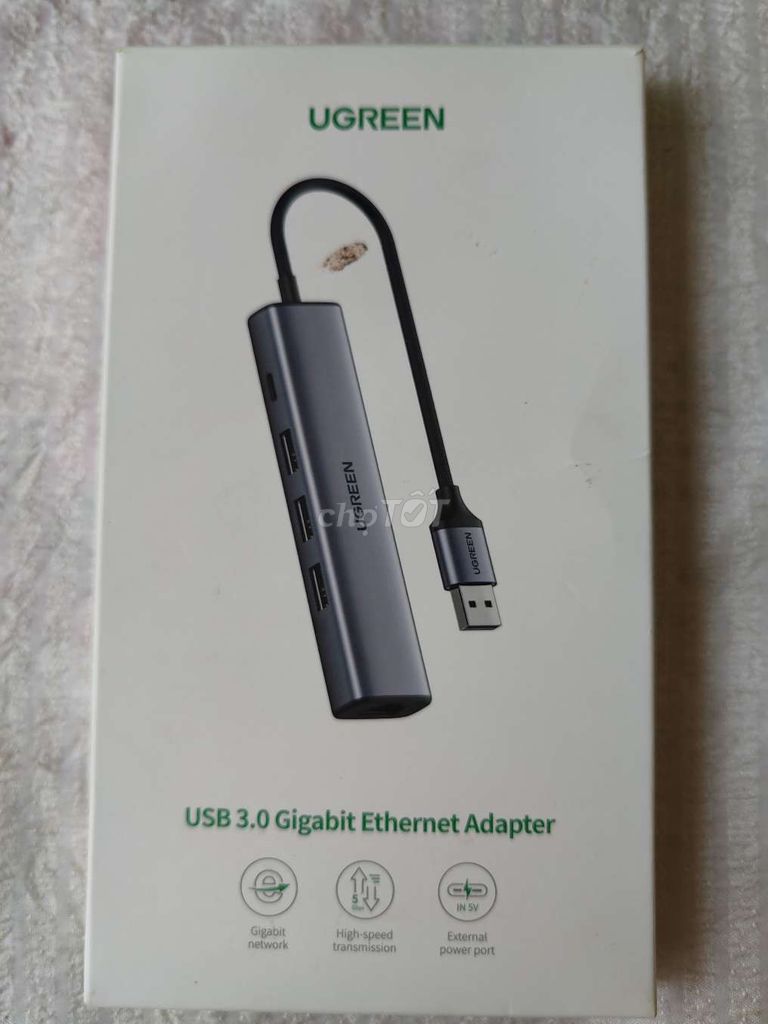 Bộ chuyển đổi ETHERNET USB 3.0

Hiệu UGREN