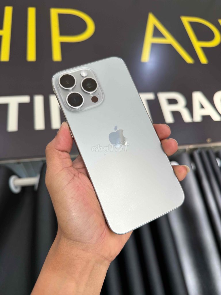 Apple iPhone 15 Pro Max Natural Titanium 91%. Mua bán Điện thoại tại Thành phố Biên Hòa Đồng Nai được đăng bởi Lộc Nguyễn hình 1