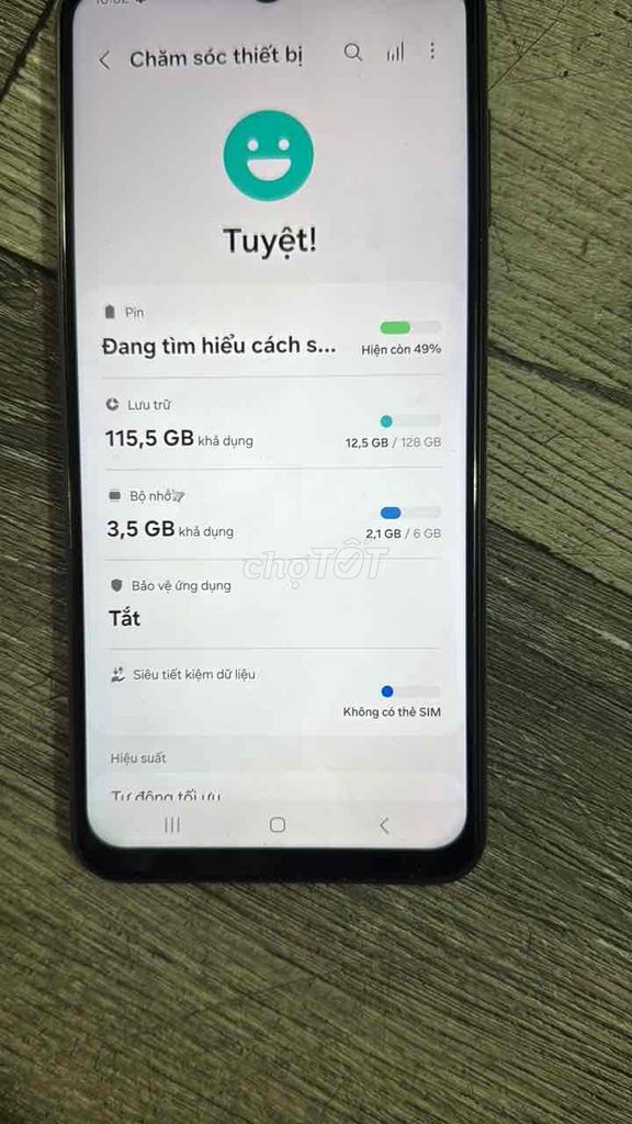 Samsung A13 6GB/128GB Đen. Mua bán Điện thoại tại Quận 12 Tp Hồ Chí Minh được đăng bởi Dinh Mai Nuong hình 1