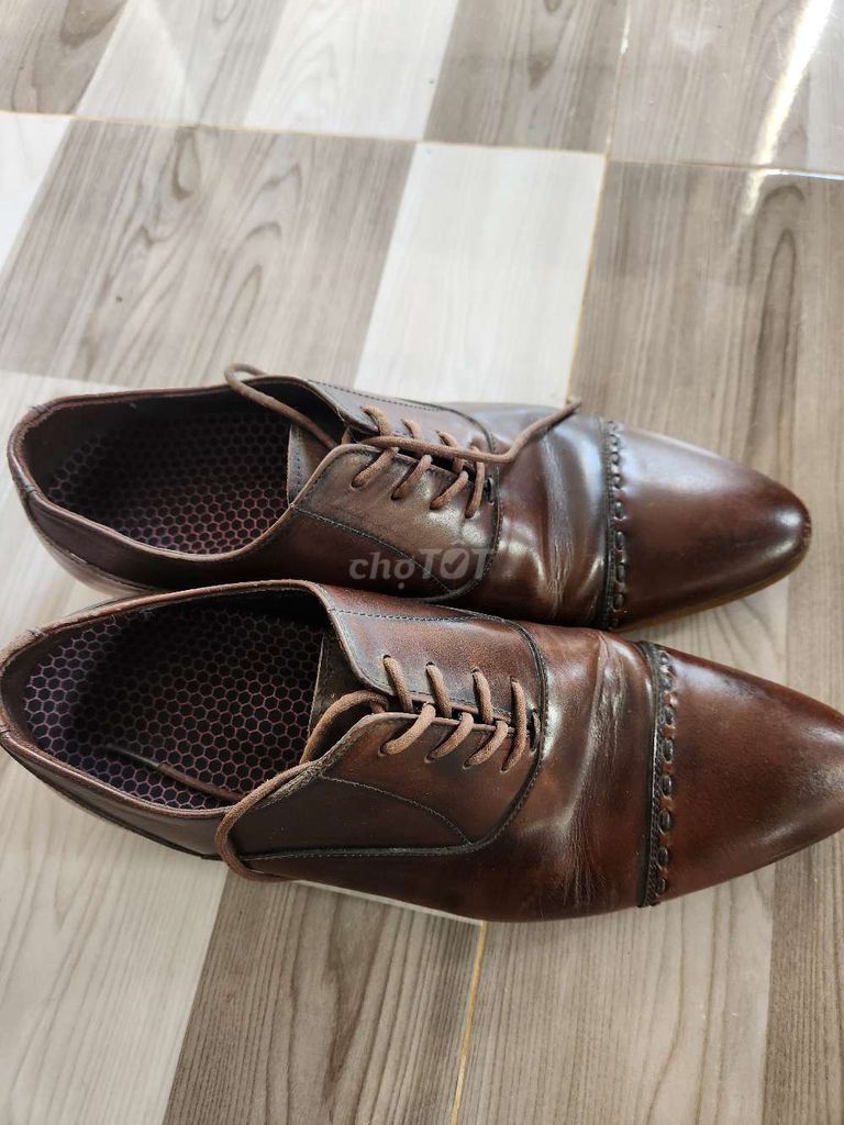 Giày tây Nam Nâu size 41. Mua bán Giày dép tại Thành phố Long Khánh Đồng Nai được đăng bởi Hien Nguyen van hình 1