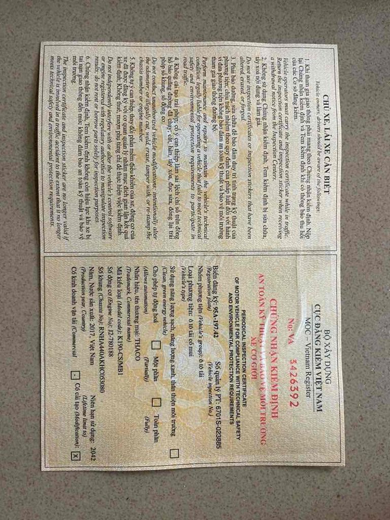 KIA K190 Tải 1tấn9 ga Cơ THÙNG MUI BẠT. Mua bán Xe tải, xe ben tại Quận Cái Răng Cần Thơ được đăng bởi TRẦN BẢO hình 6