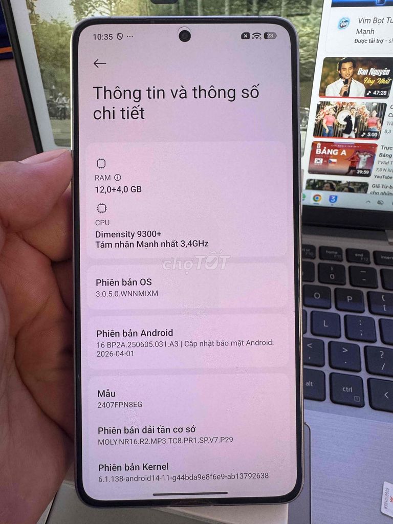 Xiaomi 14T Pro 12GB/256GB Xám 99% nguyên zin. Mua bán Điện thoại tại Quận 6 Tp Hồ Chí Minh được đăng bởi QUỐC THIÊN BÁN GÓP 0 ĐỒNG  hình 1
