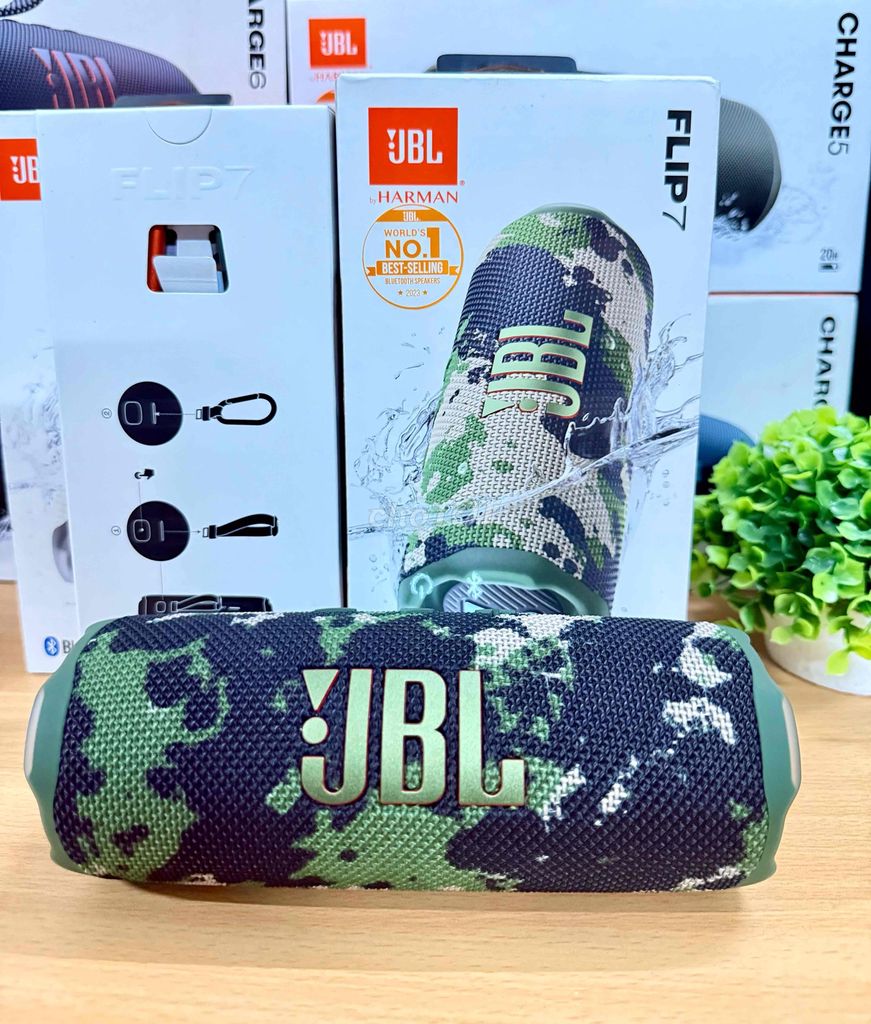 Loa Bluetooth JBL Flip 7 màu camo siêu hot. Mua bán Tivi, Âm thanh tại Huyện Phú Vang Thừa Thiên Huế được đăng bởi Trang  hình 1