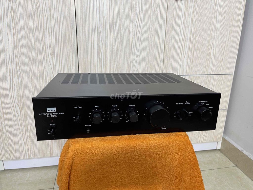 Amply Sansui AU-217II Đen. Mua bán Tivi, Âm thanh tại Quận Bình Thạnh Tp Hồ Chí Minh được đăng bởi A dũng hình 1